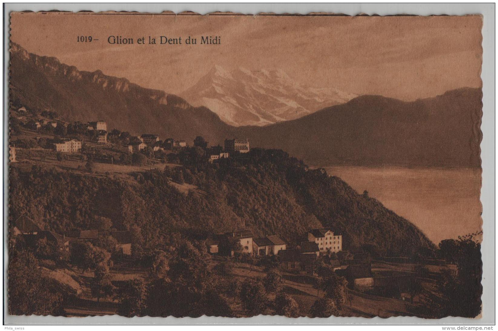 Glion Et La Dent Du Midi - Autres & Non Classés