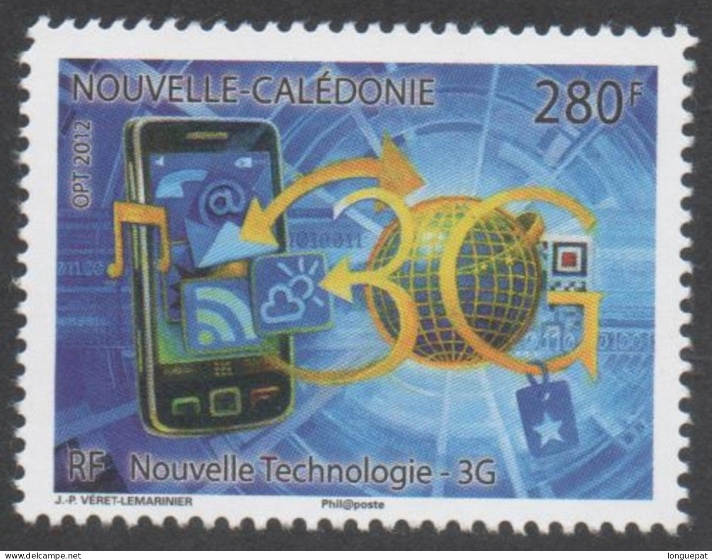 Nelle CALEDONIE - Nouvelle Tecnologie - - Unused Stamps