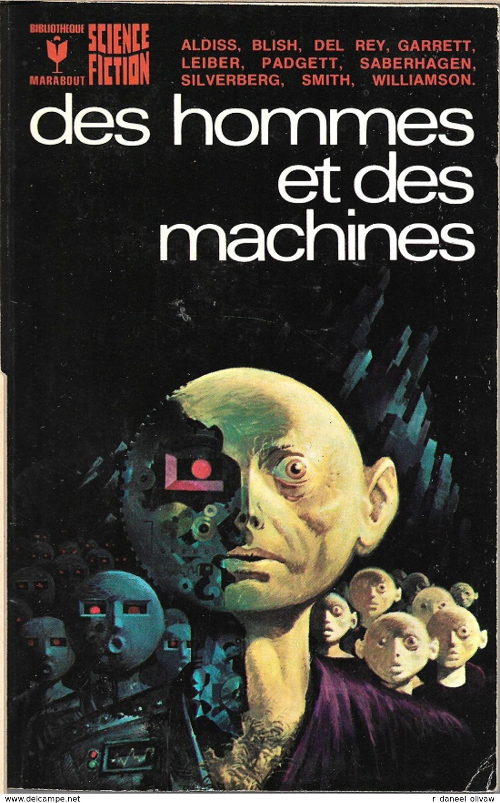 Marabout 434 - Des Hommes Et Des Machines (1973, BE+) - Marabout SF