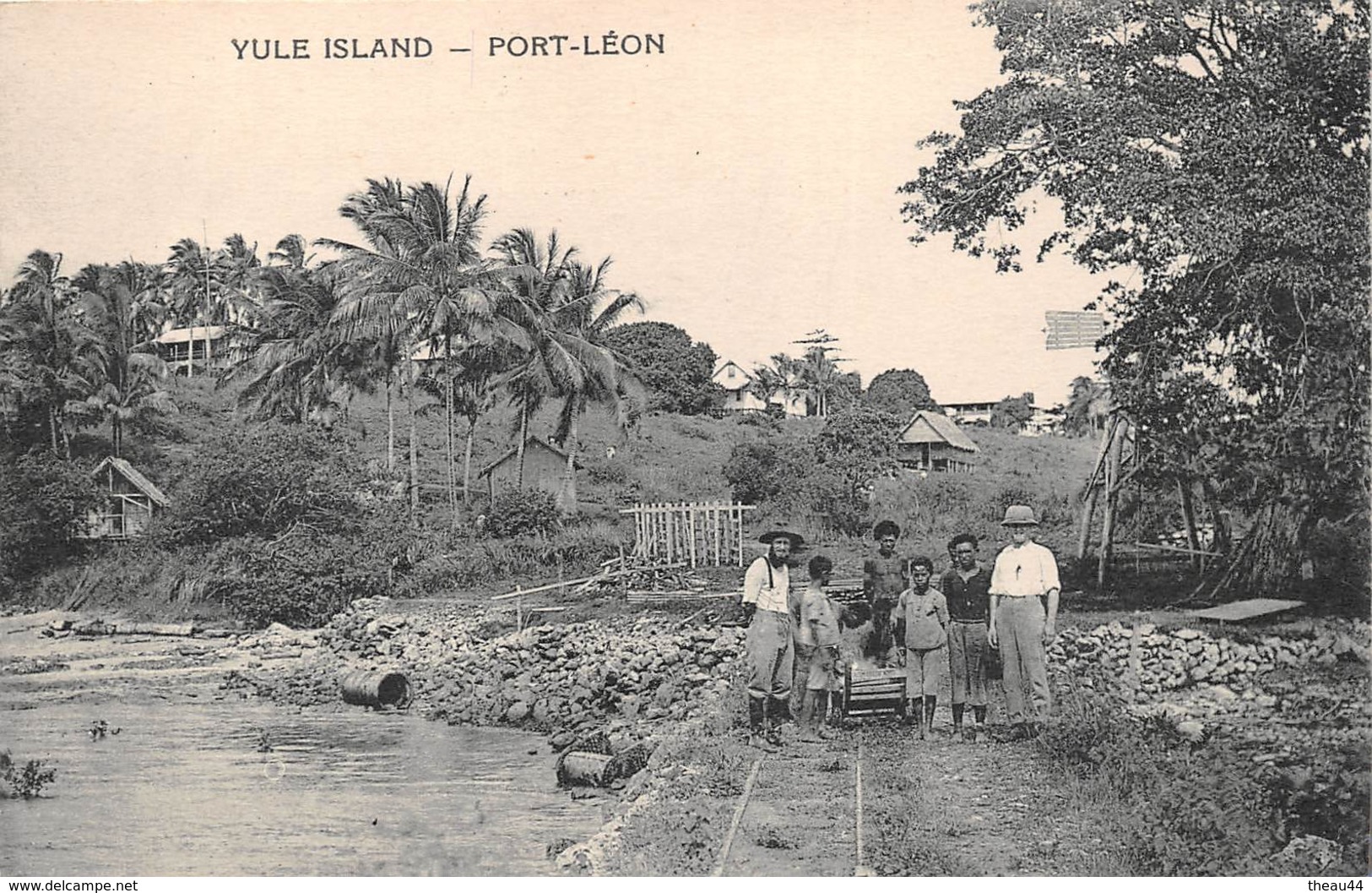 ¤¤   -   PAPOUASIE - NOUVELLE-GUINEE  -  YULE-ISLAND   -  PORT-LEON  -  ¤¤ - Papouasie-Nouvelle-Guinée