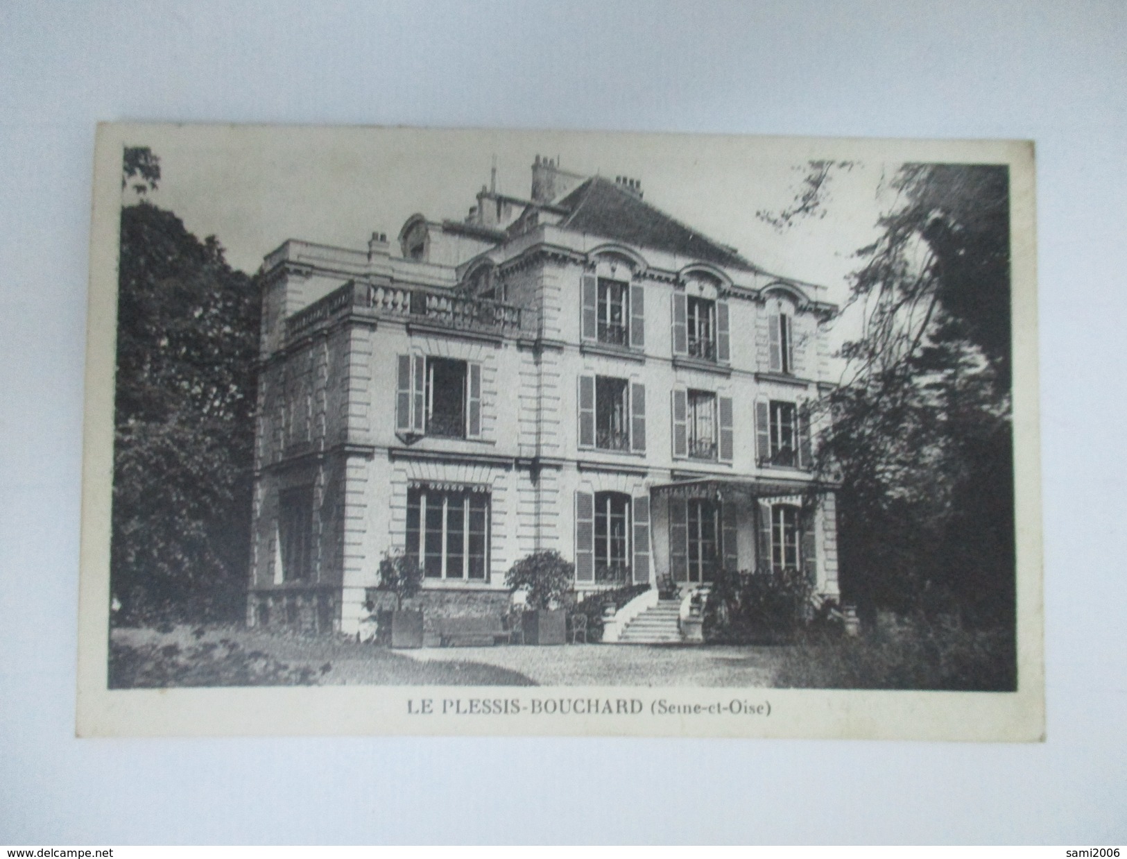 CPA 95 LE PLESSIS BOUCHARD VILLA CHATEAU - Le Plessis Bouchard