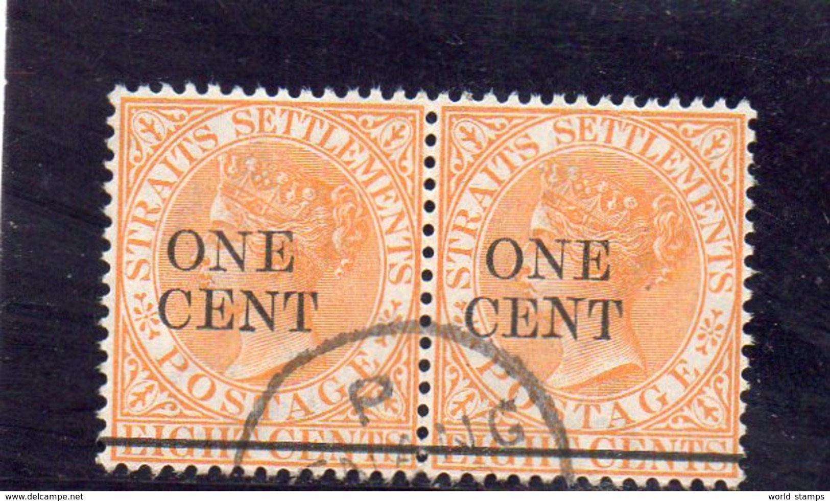 STRAIT SETTLEMENTS 1883-94 O - Straits Settlements