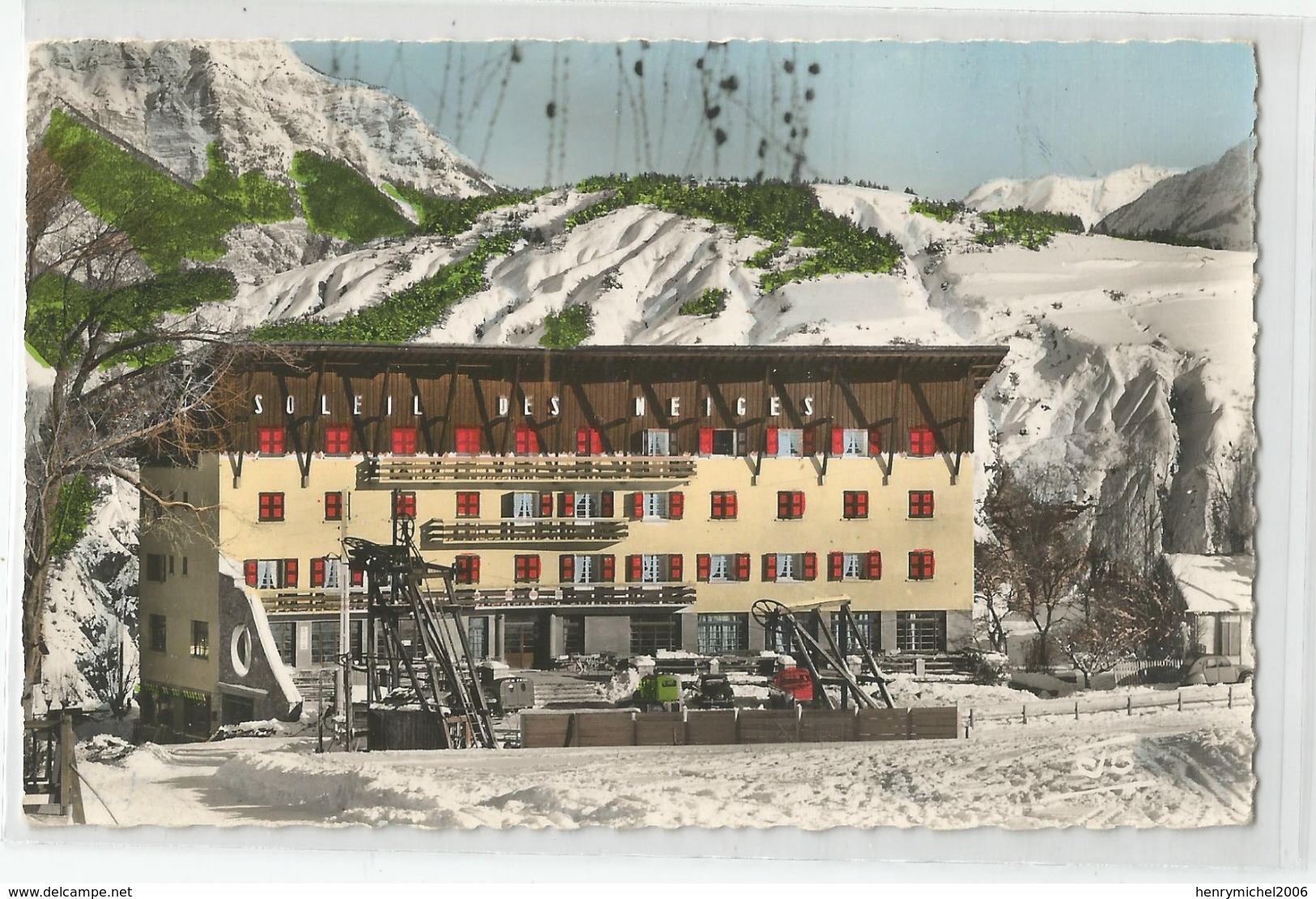 04 Basses Alpes - Le Sauze Hotel Soleil Des Neiges - Sonstige & Ohne Zuordnung