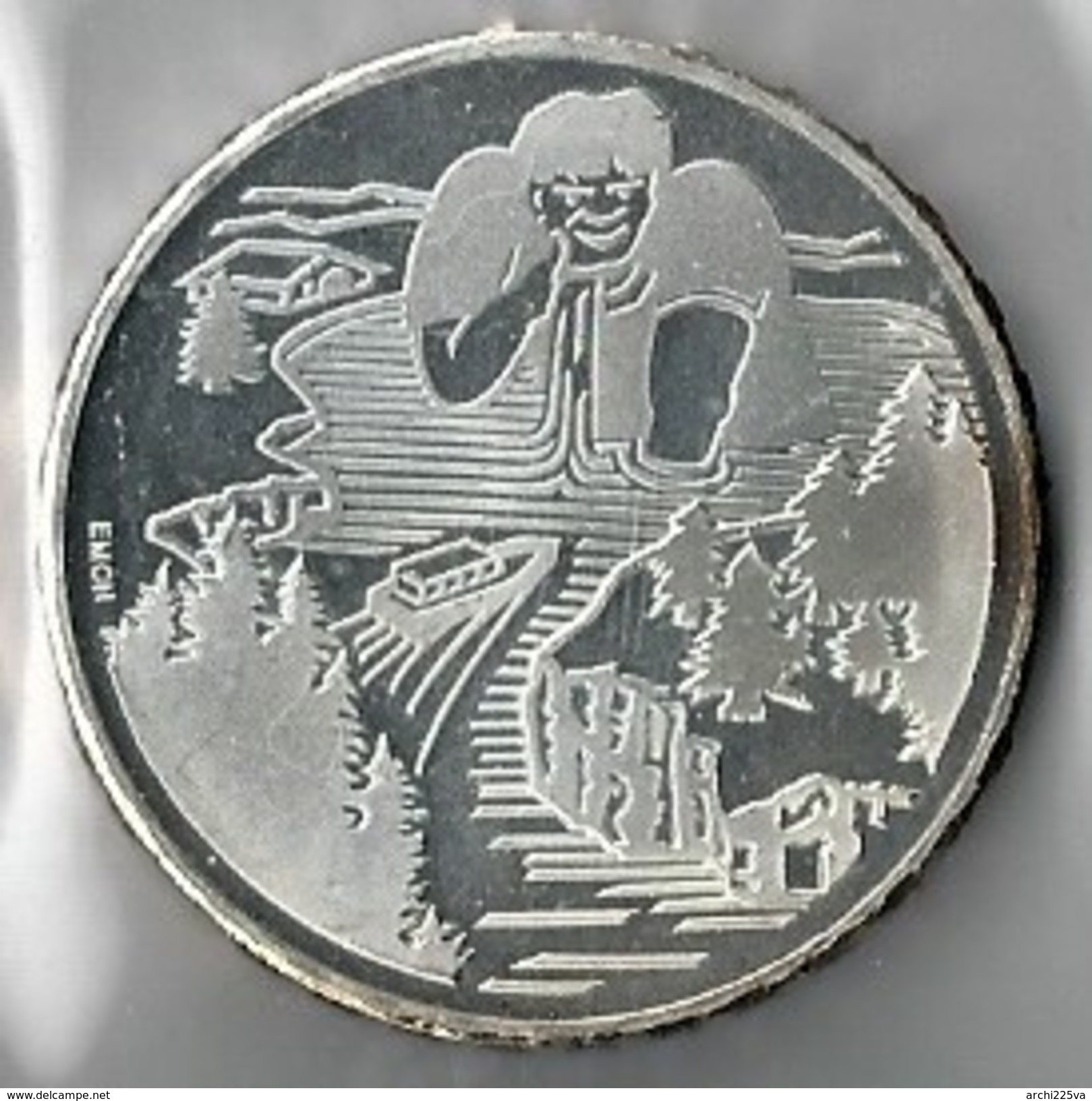 SVIZZERA 1996 - Il Ragazzo Gigante - 20  Fs. / CHF - SPL - Argento / Argent / Silver 835 / 000 - Altri & Non Classificati