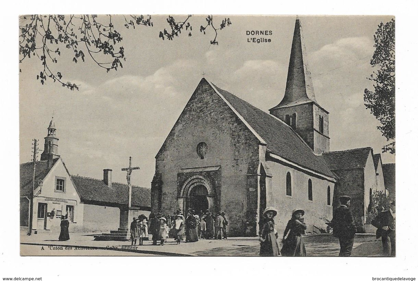 CPA 58 DORNES L'Eglise - Autres & Non Classés