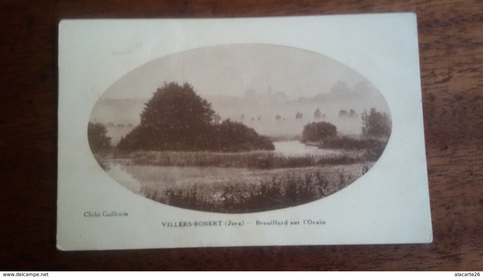 CPA 39 VILLERS-ROBERT - Brouillard Sur L'Orain - Villers Farlay