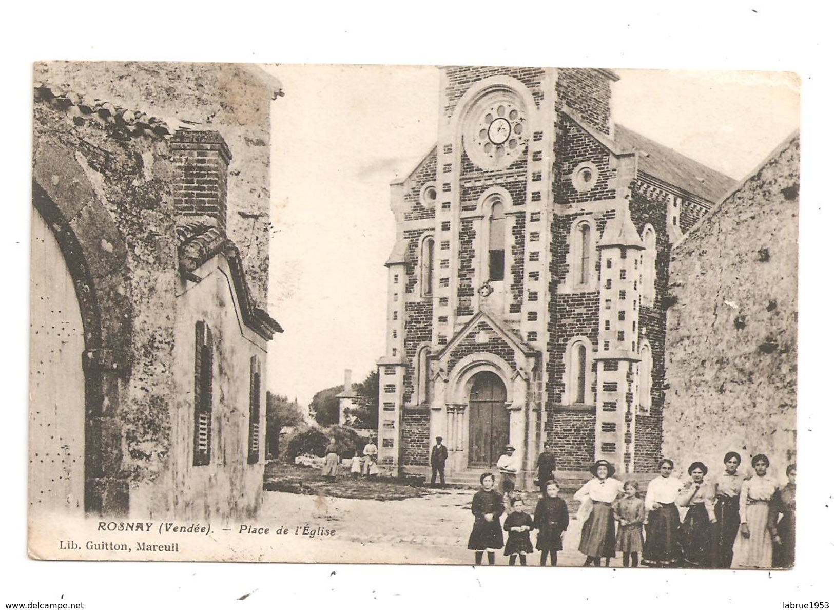 Rosnay-Place De L'Eglise-(B.8289) - Altri & Non Classificati
