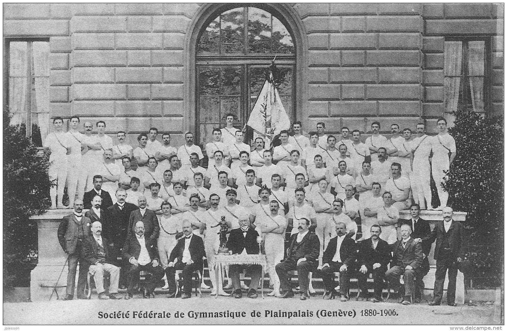 GENEVE  SOCIETE FEDERALE DE GYMNASTIQUE DE PLAINPALAIS  CARTE TOMBOLA NUMEROTEE - Genève