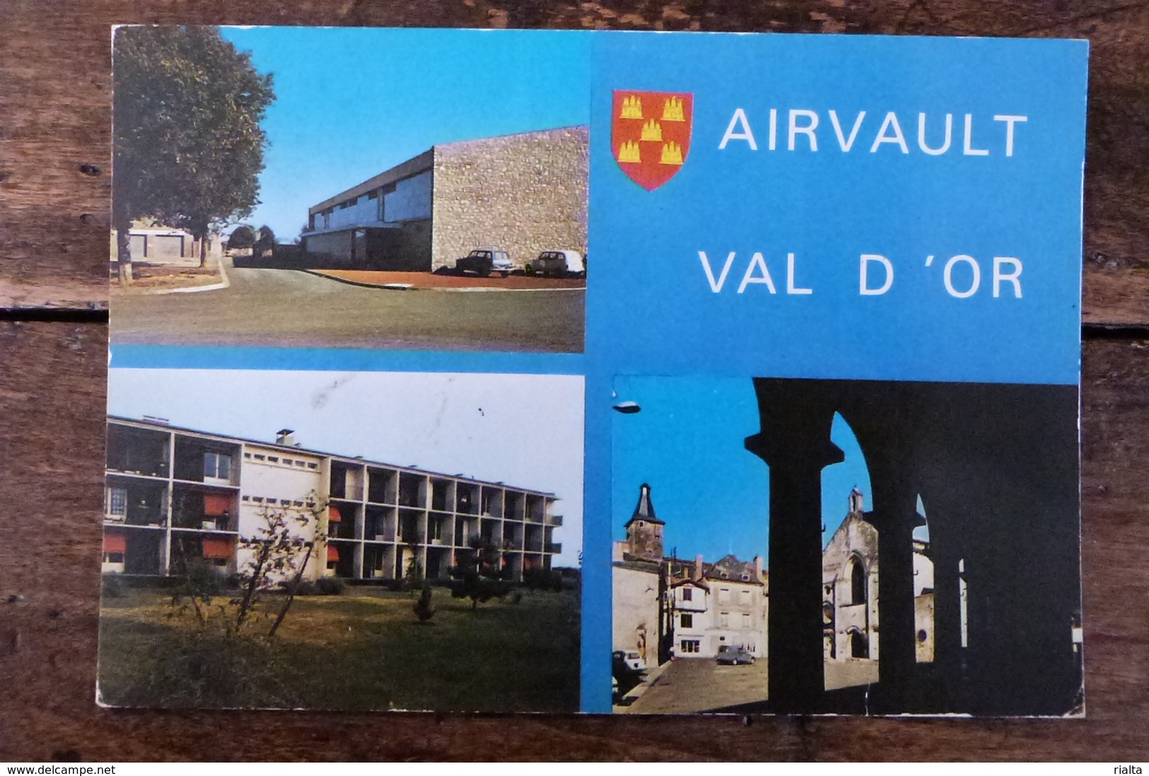 79, AIRVAULT, MULTIVUES De 1976, LA SALLE OMNISPORT, LA MAISON DE RETRAITE, L'EGLISE ET LES HALLES - Airvault