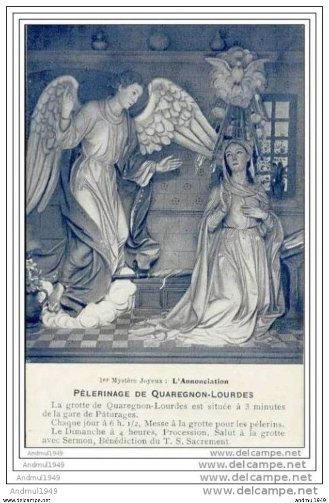 QUAREGNON - 1er Mystere Joyeux : L'Annonciation - Quaregnon