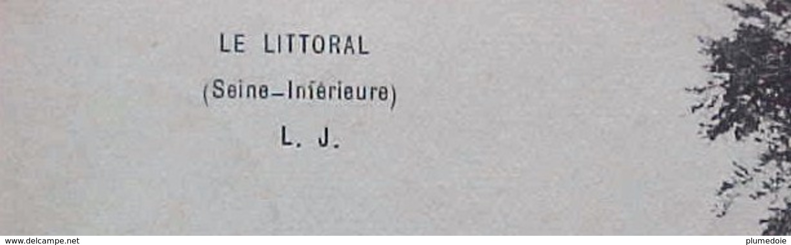 Cpa 76 YPORT Animée , ROUTE De FECAMP , 1907 ,  Femme  Landau , Attelage , Villageois LE LITTORAL SEINE INFERIEURE - Yport