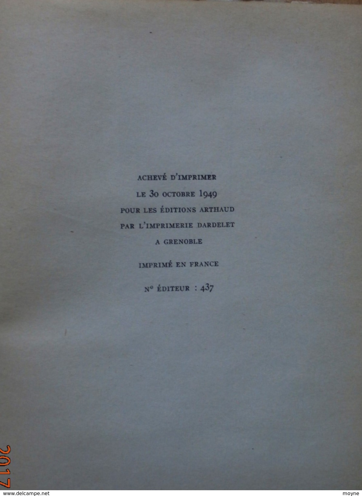 La Chasse Alpestre En Dauphiné  Par  :  Alpinus  Edité Par Arthaud (1949) - Fischen + Jagen