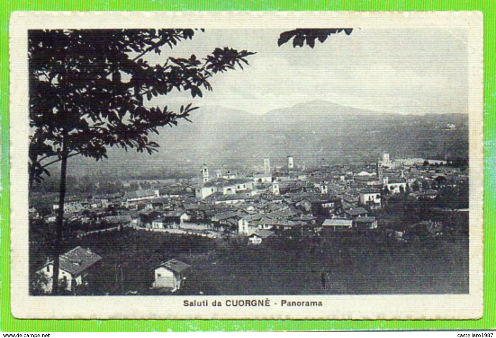 Saluti Da CUORGNE' - Panorama - Formato Piccolo - Altri & Non Classificati