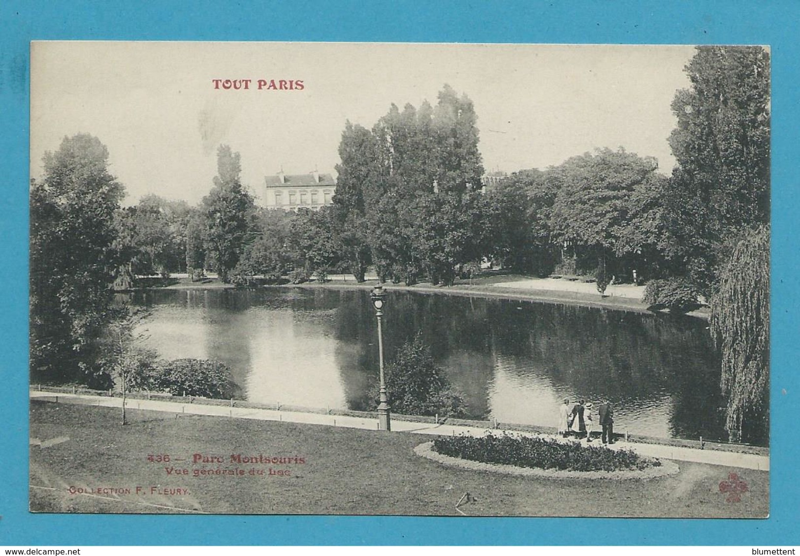 CPA 436 TOUT PARIS - Parc Montsouris (XIVème Arrt) Ed.FLEURY - Arrondissement: 12