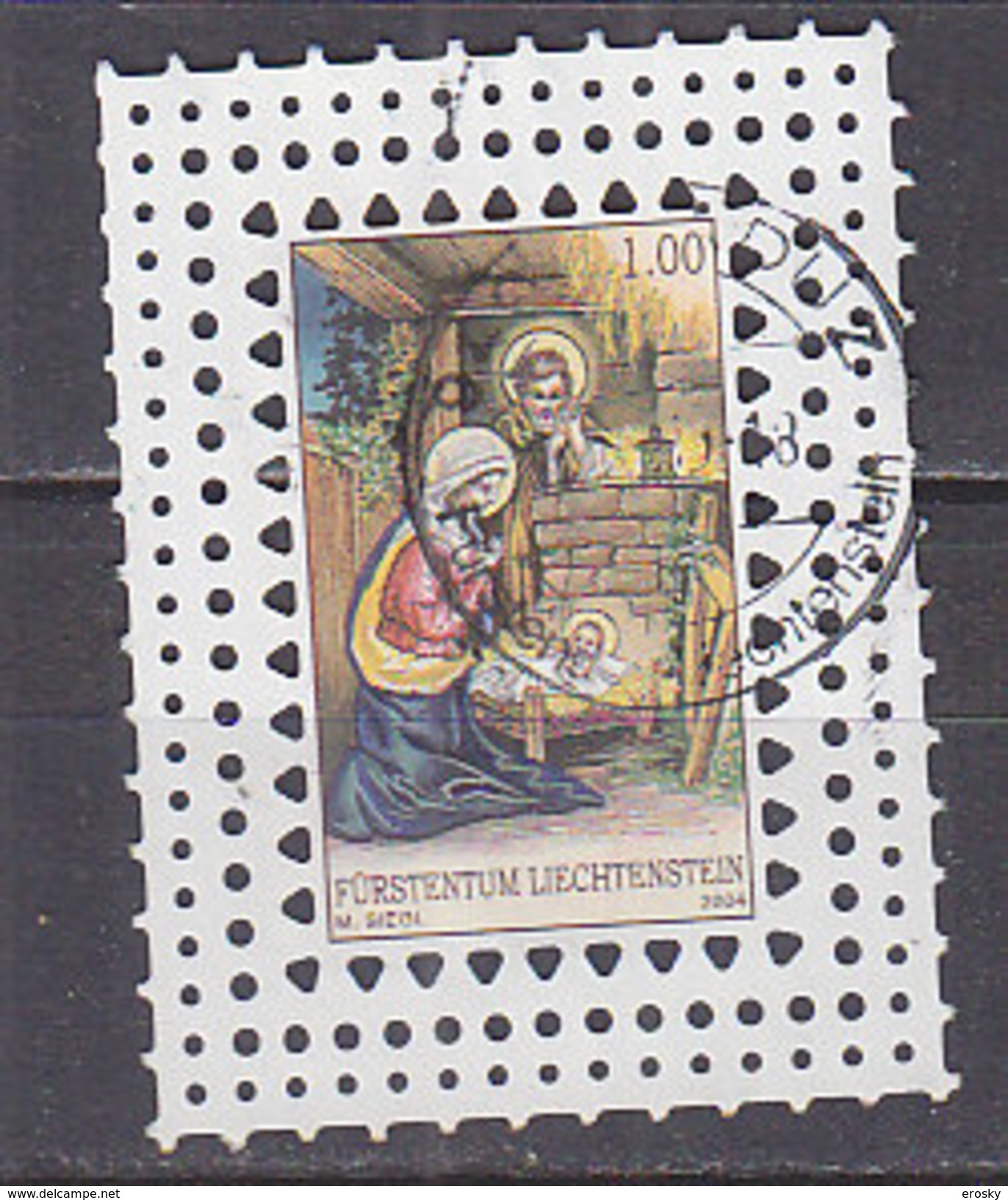 PGL BZ084 - LIECHTENSTEIN Yv N°1303 - Usati