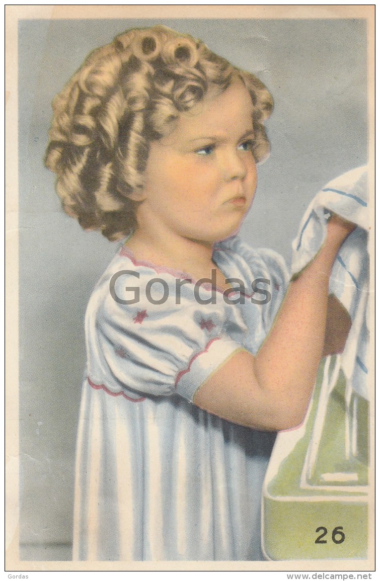 Shirley Temple - Stjarnparaden Serien - 90x130mm - Acteurs