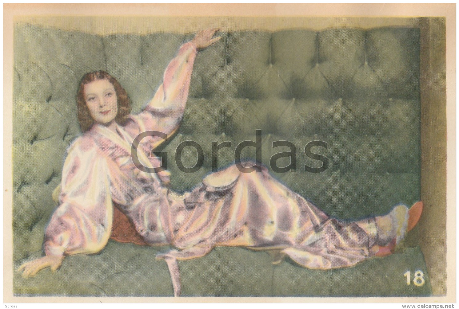 Loretta Young - Stjarnparaden Serien - 90x130mm - Schauspieler