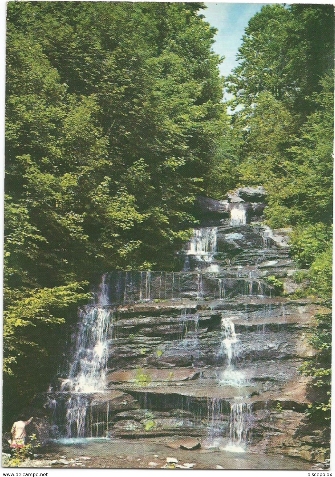 V565 Poppi (Arezzo) - Badia Prataglia - Le Tre Cascate Sul Torrente Archiano / Non Viaggiata - Altri & Non Classificati