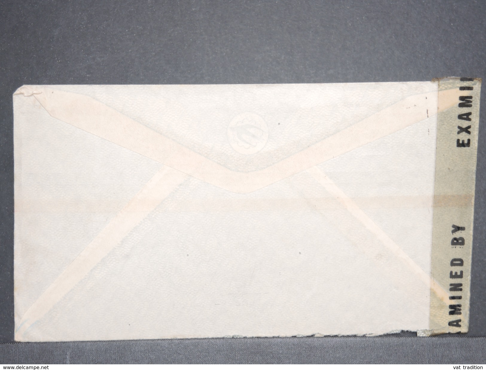 COLOMBIE - Enveloppe De Barranquilla Pour Calais En 1917 , Contrôle Postal - L 6720 - Colombia