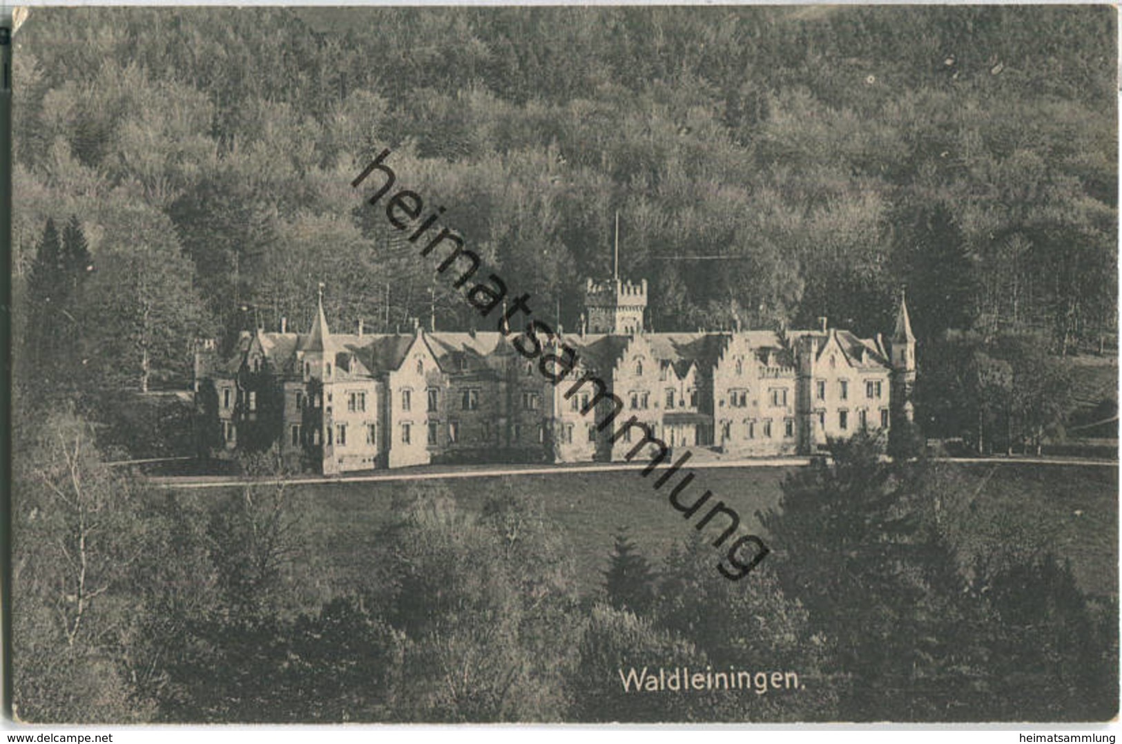 Mudau - Schloss Waldleiningen - Wolfach