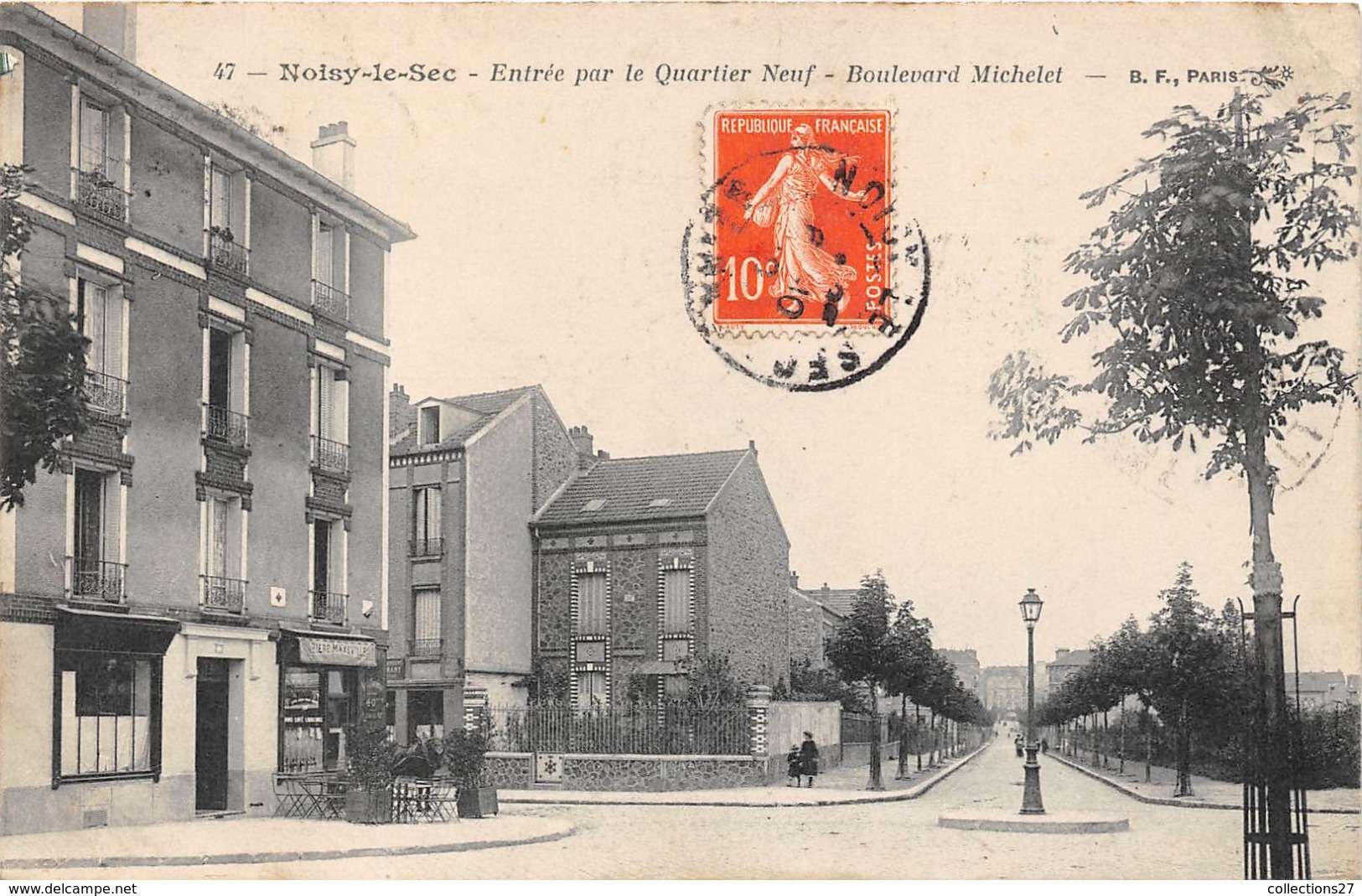 93-NOISY-LE-SEC- ENTREE PAR LE QUARTIER NEUF, BOULVARD MICHELET - Noisy Le Sec