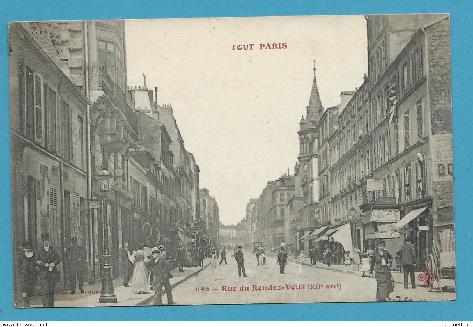 CPA 1146 TOUT PARIS - Rue Du Rendez-Vous (XIIème Arrt.) Ed.FLEURY - Arrondissement: 12