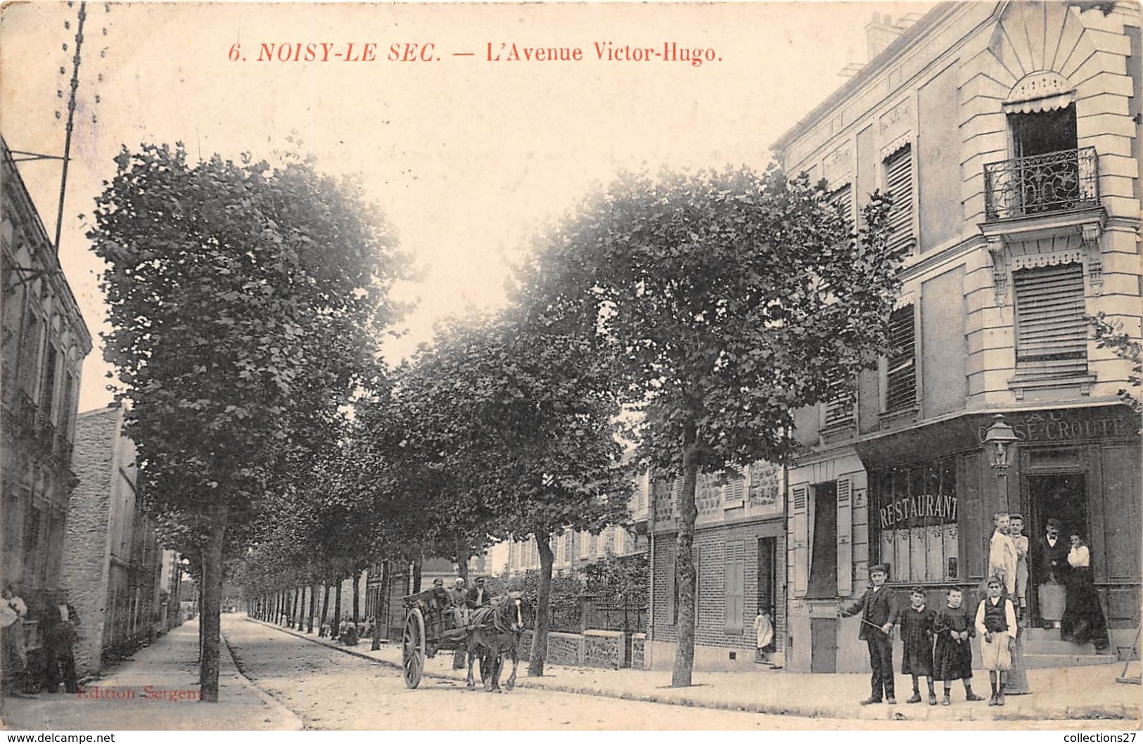 93-NOISY-LE-SEC- L'AVENUE VICTOR HUGO - Noisy Le Sec