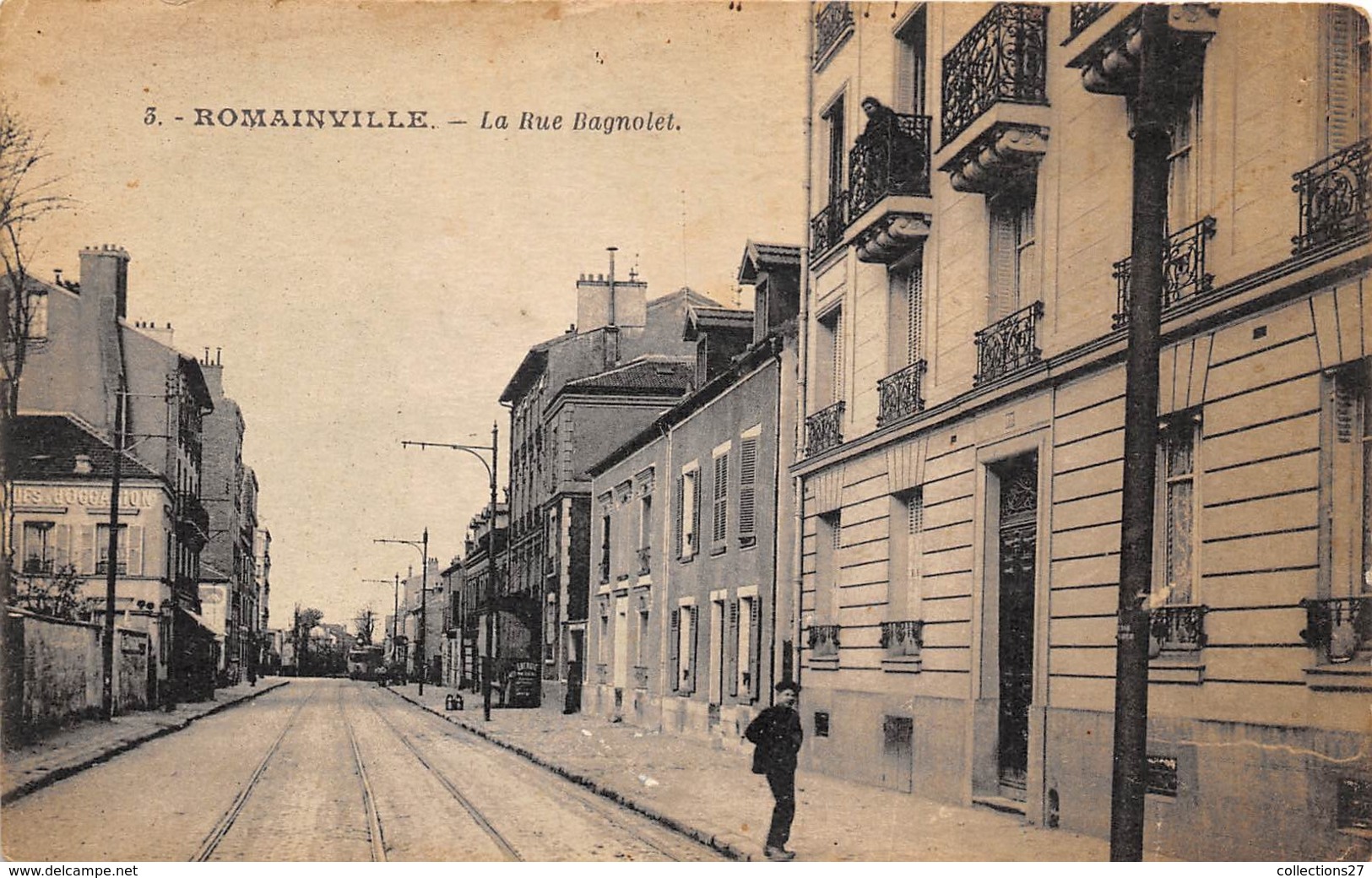 93-ROMAINVILLE- LA RUE BAGNOLET - Romainville