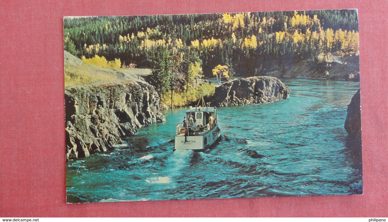 Canada > Yukon Whitehorse  Rapids Excursion Boat Schwatka   Has Stamp & Cancel ---- Ref 2542 - Yukon