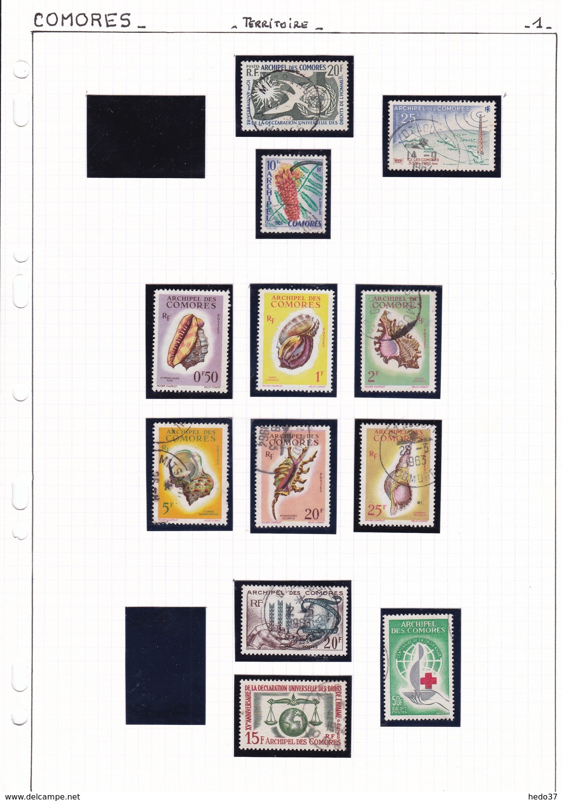 Comores - Collection Vendue Page Par Page - Timbres Neufs */** / Oblitérés - B/TB - Used Stamps
