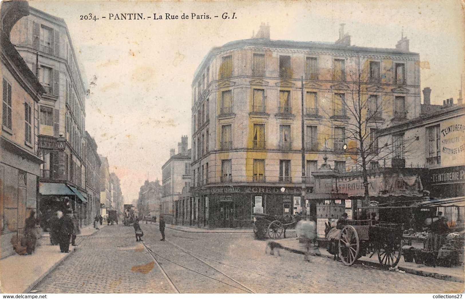 93-PANTIN- LA RUE DE PARIS - Pantin