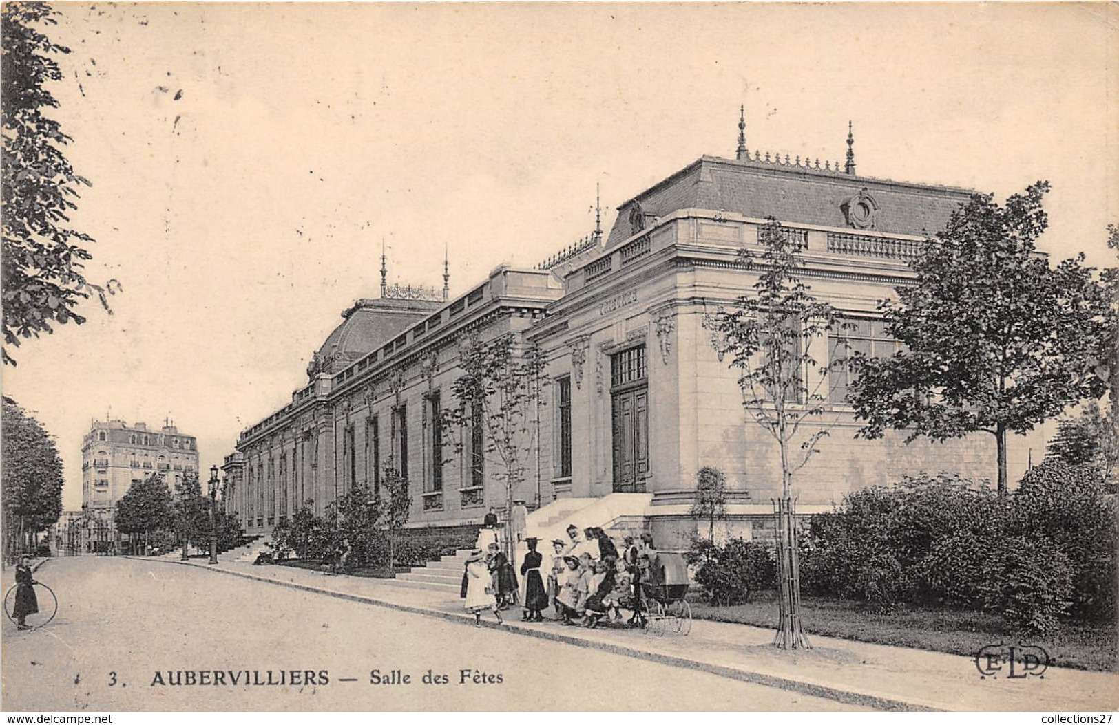 93-AUBERVILLIERS- LA SALLE DES FÊTES - Aubervilliers