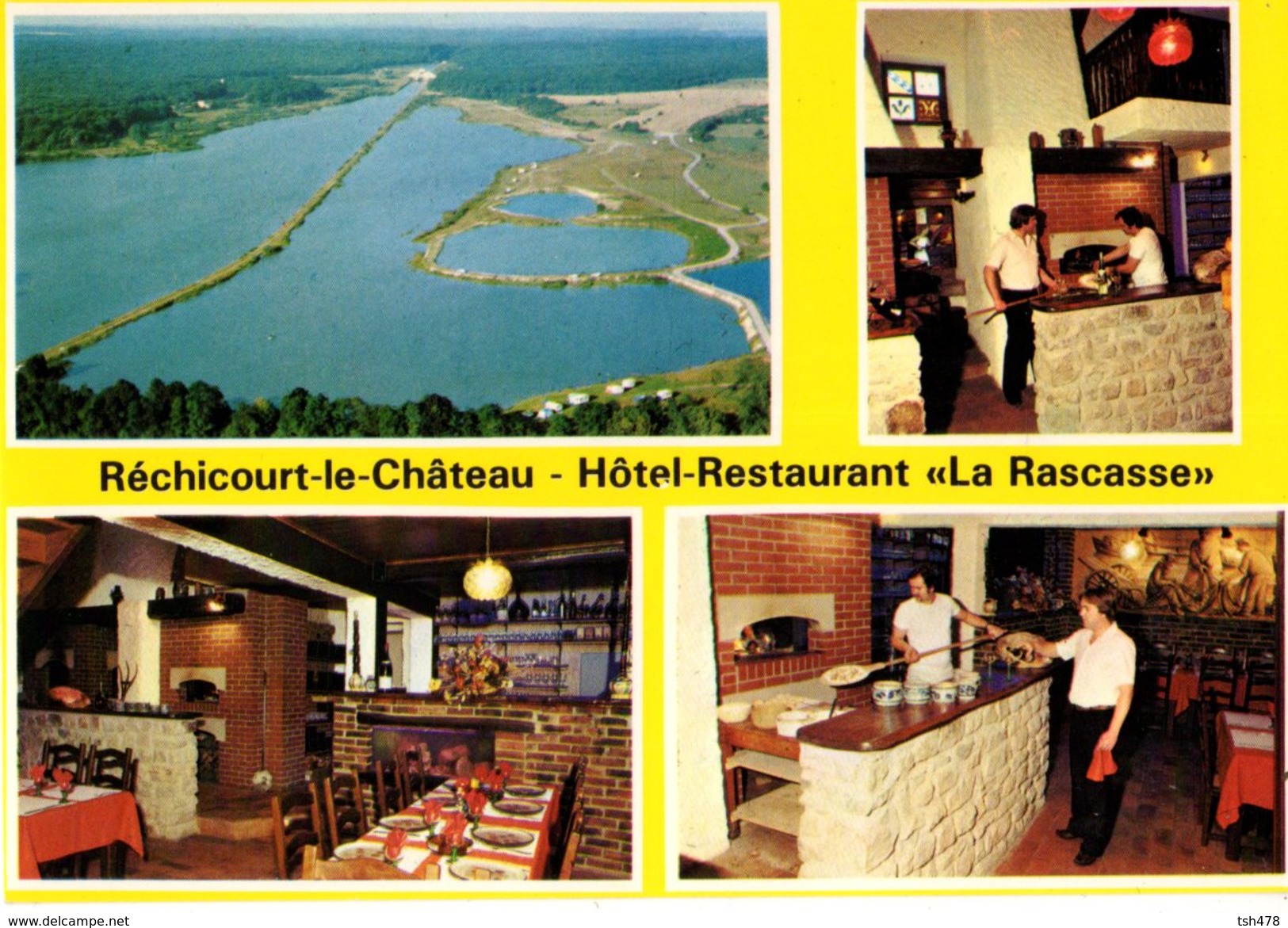 57----RECHICOURT LE CHATEAU--LA RASCASSE  Hôtel-restaurant---voir 2 Scans - Rechicourt Le Chateau