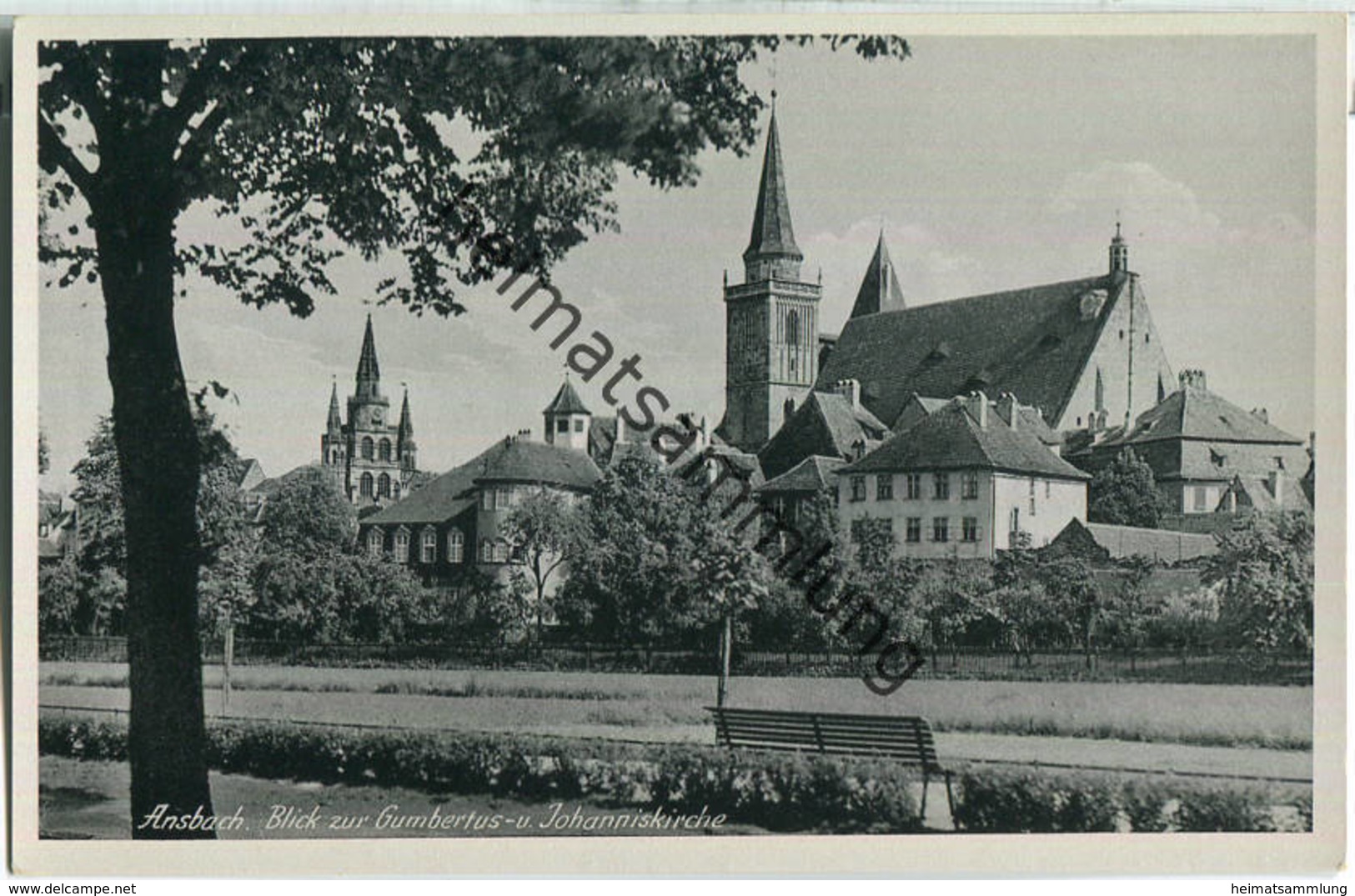 Ansbach - Gumbertus- Und Johanniskirche - Ansbach