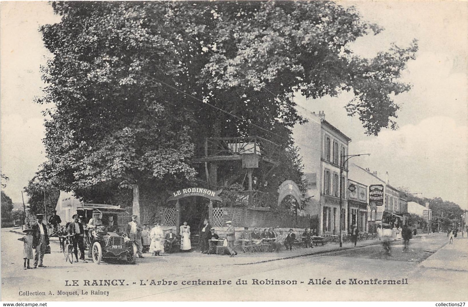 93-LE RAINCY- L'ARBRE CENTENAIRE DU ROBINSON, ALLEE DE MONTFERMEIL - Le Raincy