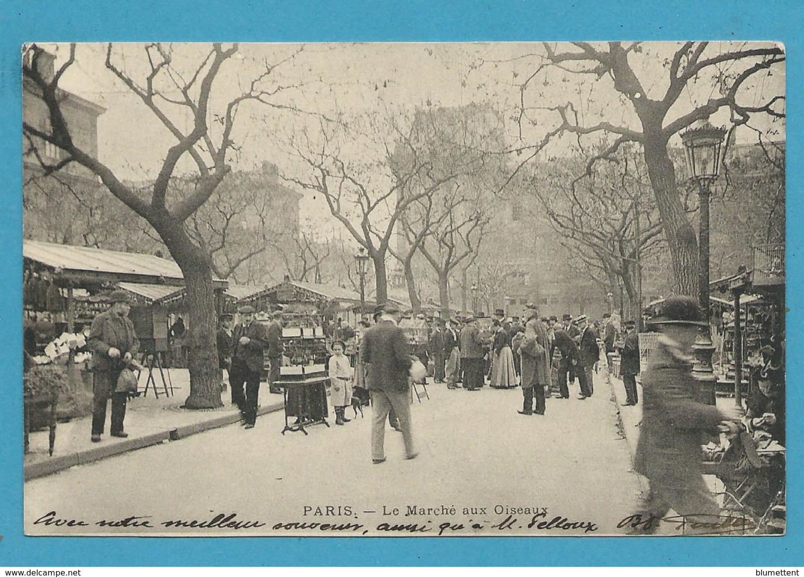 CPA - Métier Marchands Ambulants Marché Aux Oiseaux PARIS - Petits Métiers à Paris