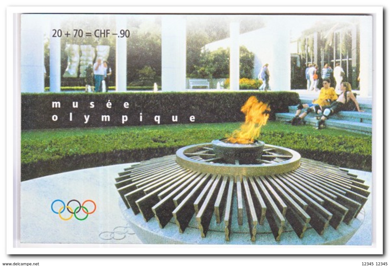 Internationales Olympisches Komitee 2000, Gestempeld USED - Booklets