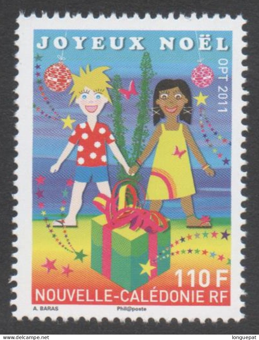 Nelle CALEDONIE -  Noël - Joyeux Noël : Enfants, Cadeau - - Neufs