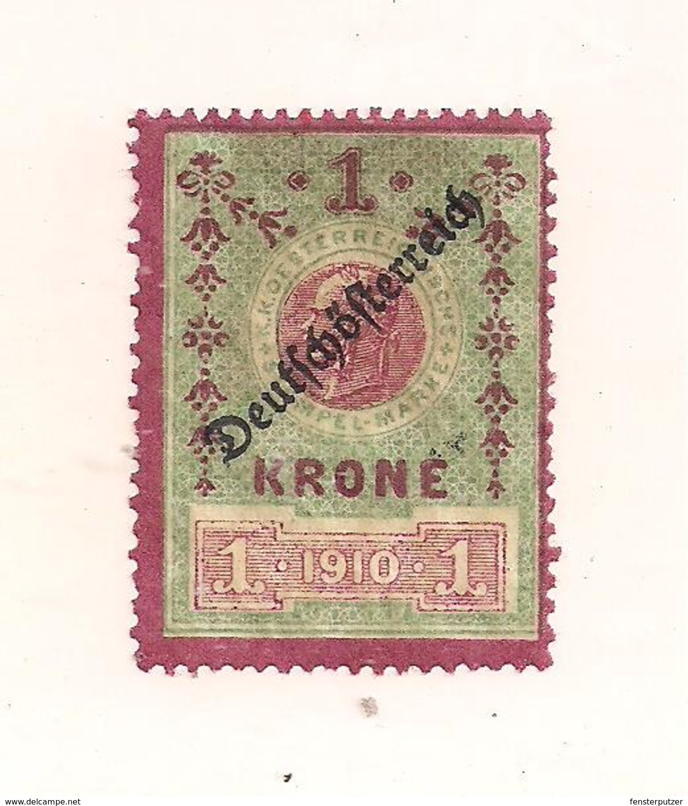 1 Austria Revenue Republik - 1 Krone - Ungebraucht - Fiscaux