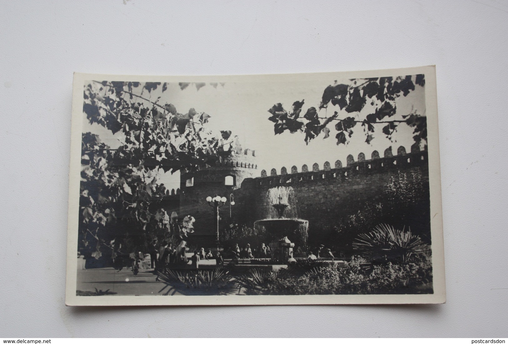 AZERBAIJAN  - Old Postcard - BAKU. Fortress Wall View - 1955 - Azerbaigian