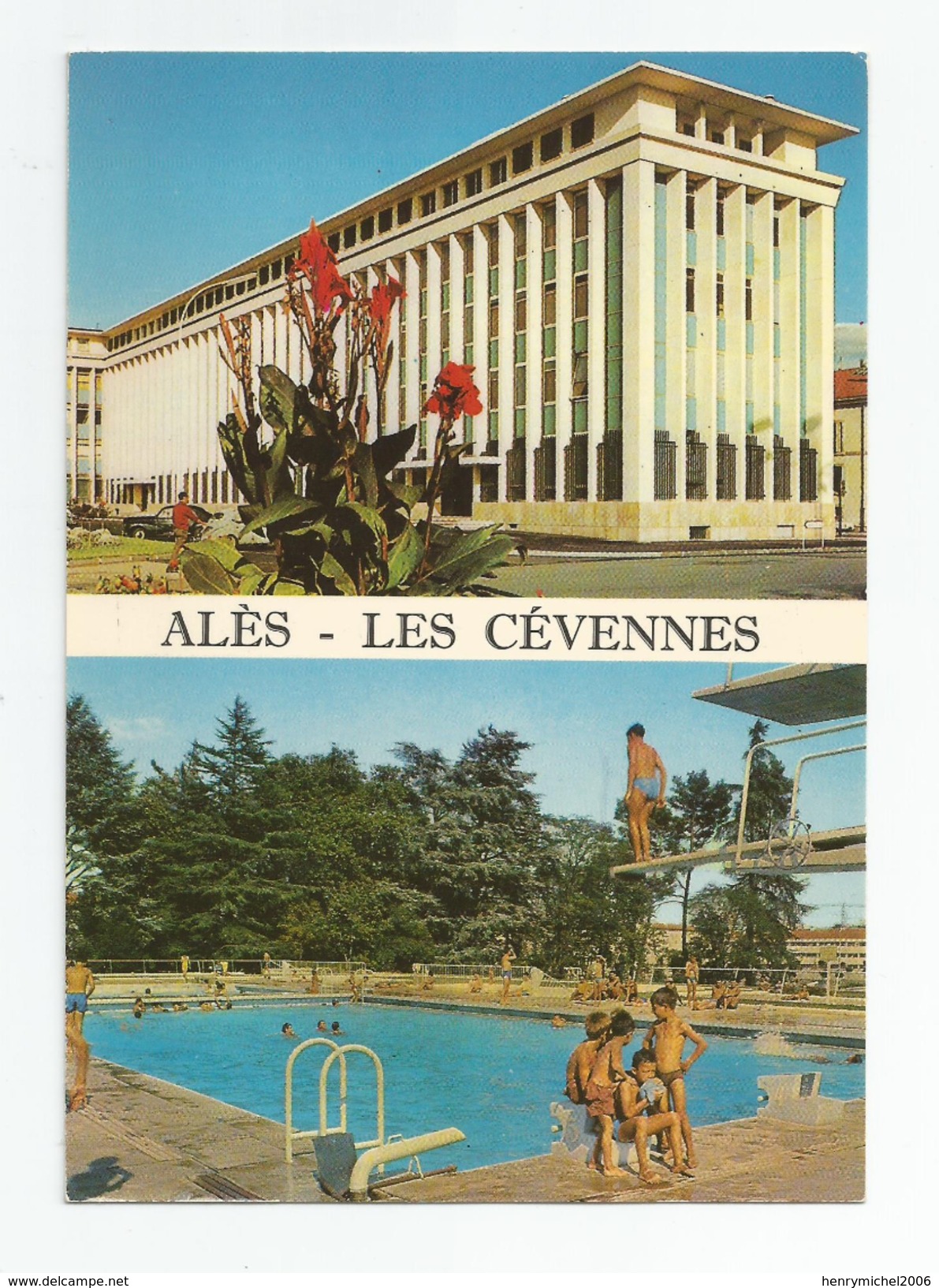 Gard - 30 - Alès Les Cevennes Hotel Des Finances La Piscine - Alès