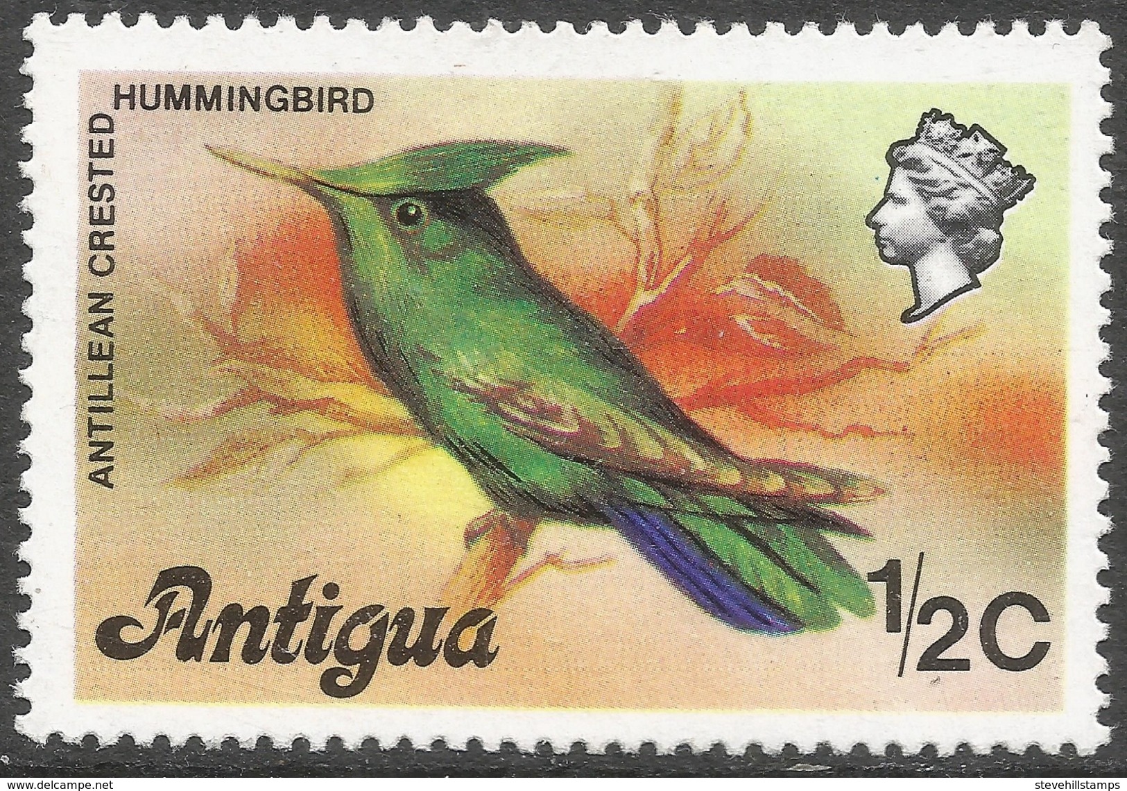 Antigua. 1976 Definitives. ½c MNH. SG 469A - 1960-1981 Autonomie Interne