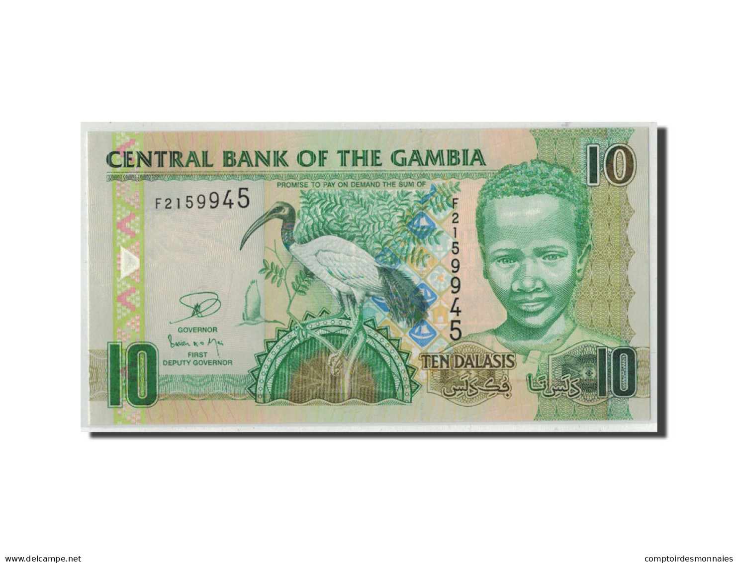 Billet, The Gambia, 10 Dalasis, 2006, KM:26, NEUF - Gambie