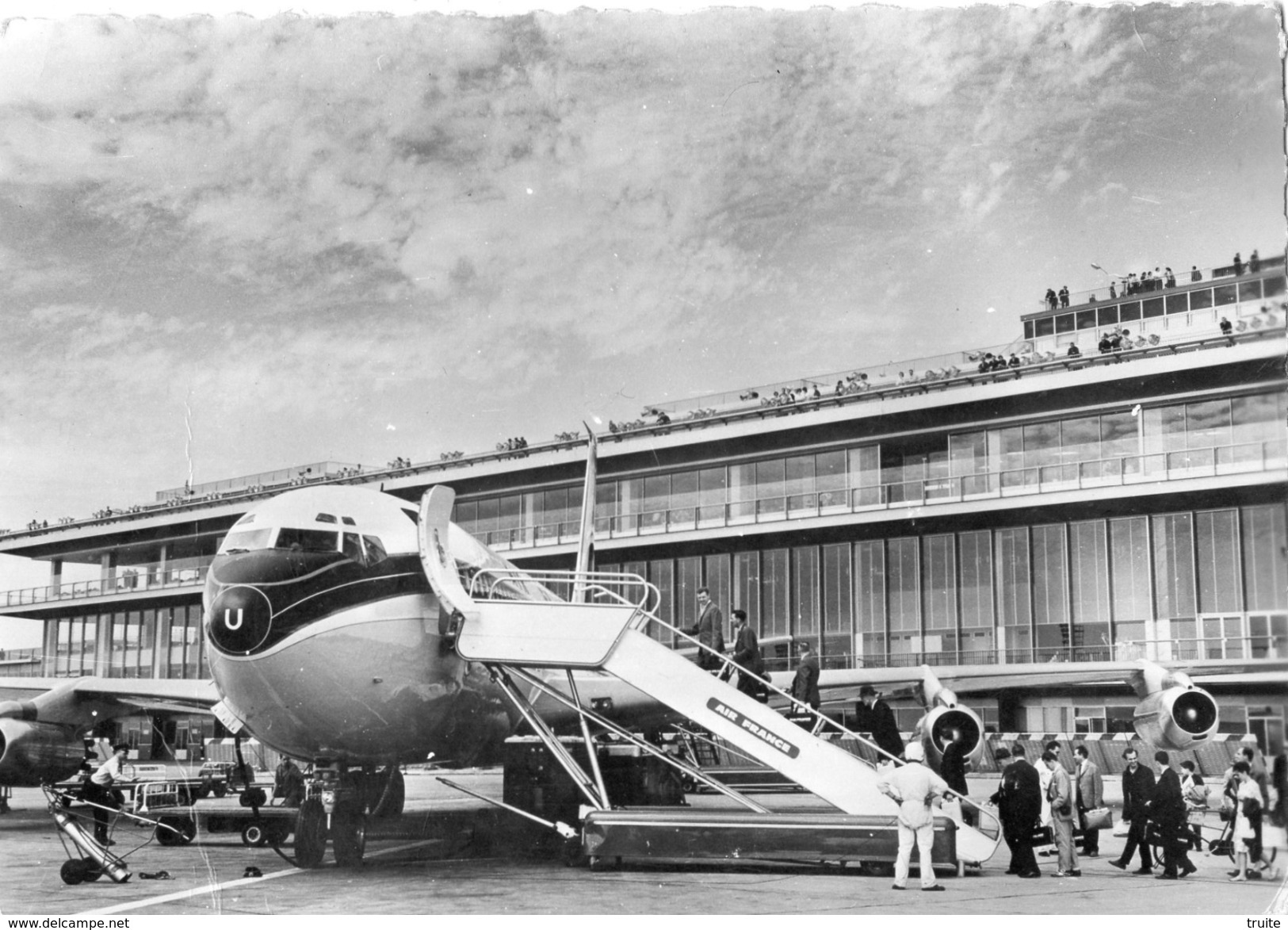 AEROPORT DE PARIS ORLY BOEING 707 ET L'AEROGARE - Aerodrome