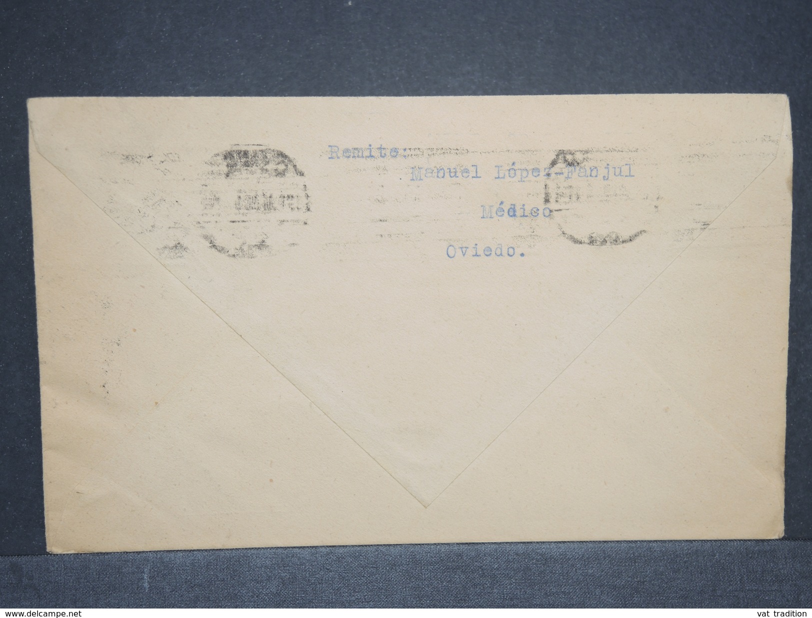 ESPAGNE - Enveloppe De Oviedo Pour Paris En 1936 Avec Censure Militaire , Affranchissement Plaisant - L 6819 - Nationalists Censor Marks