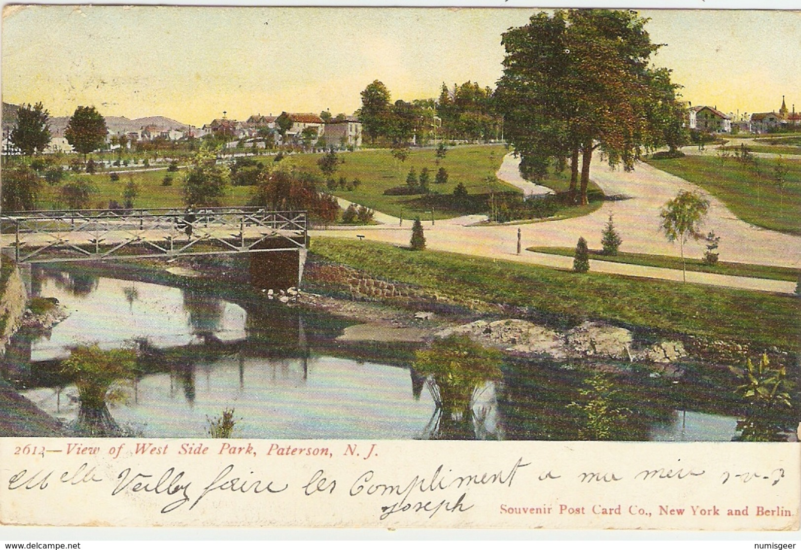 View Of West Side Park, Paterson, N.J. - Paterson