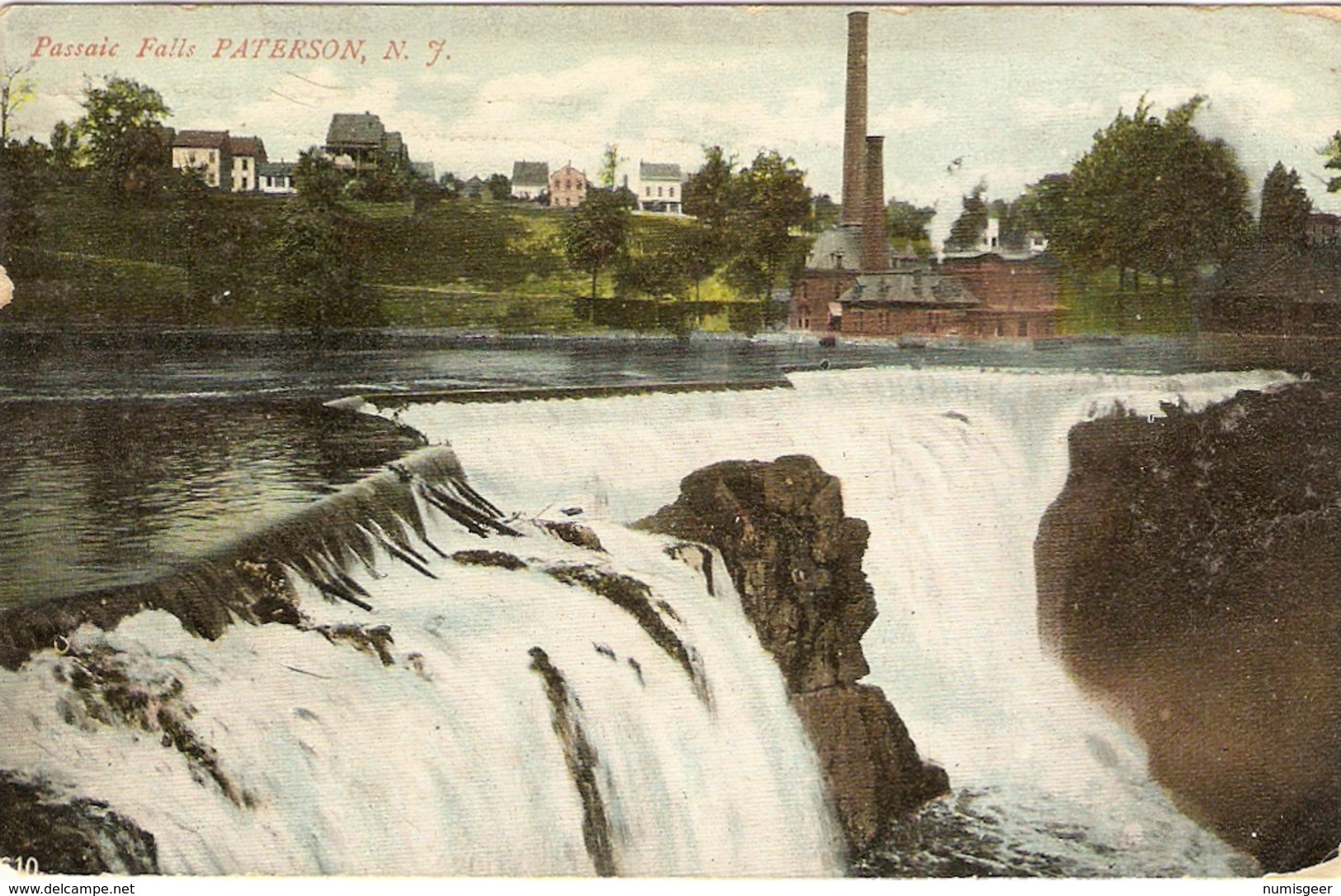 Passaic Falls, Paterson, N.J. - Paterson