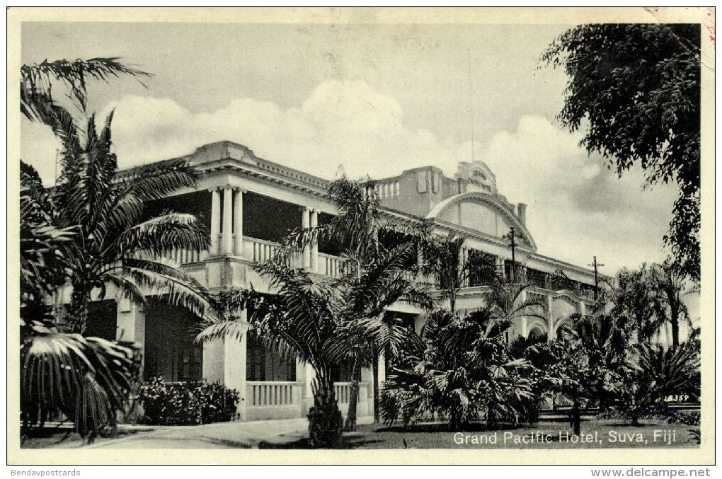 Fiji Islands, SUVA, Grand Pacific Hotel (1939) Co. Operative No. 119 - Fiji