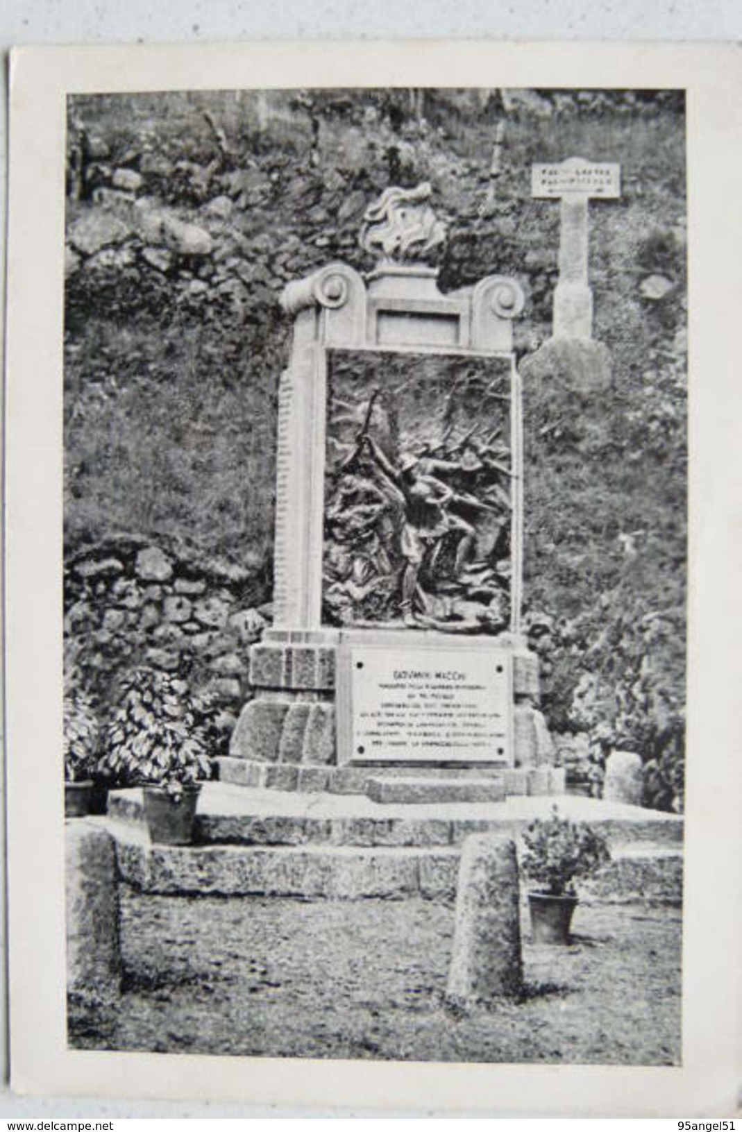 TIMAU CARNIA (FRAZIONE DI PALUZZA (UDINE) - MONUMENTO AL MAGGIORE DELLA R. GUARDIA DI FINANZA GIOVANNI MACCHI 1938 - Udine