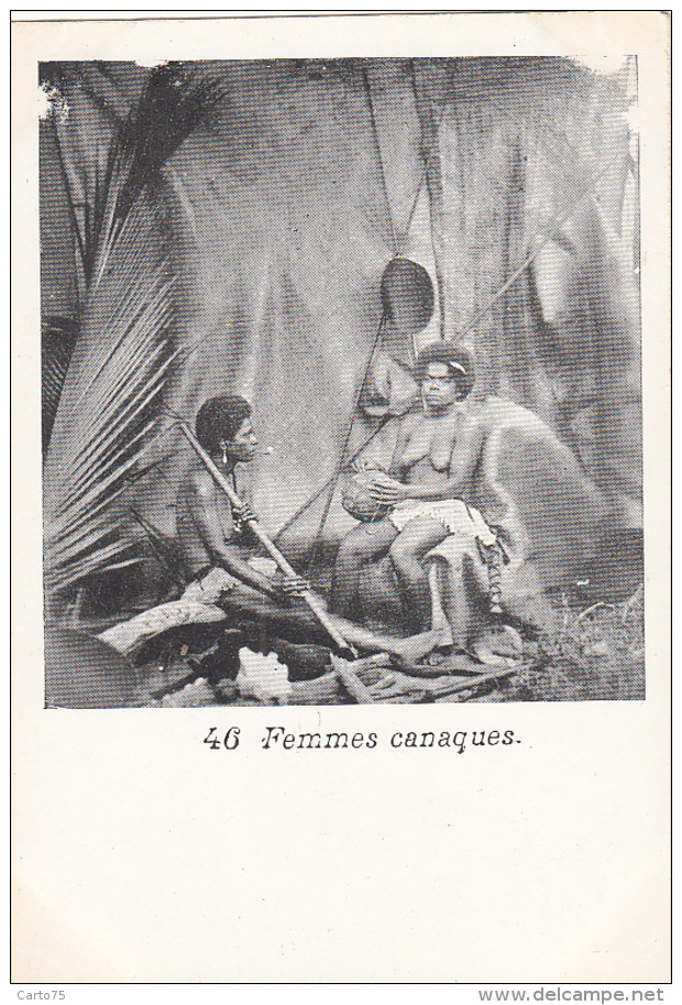 Océanie - Nouvelle-Calédonie - Précurseur 1ère Série - Femmes Canaques - Nu - N° 46 - New Caledonia